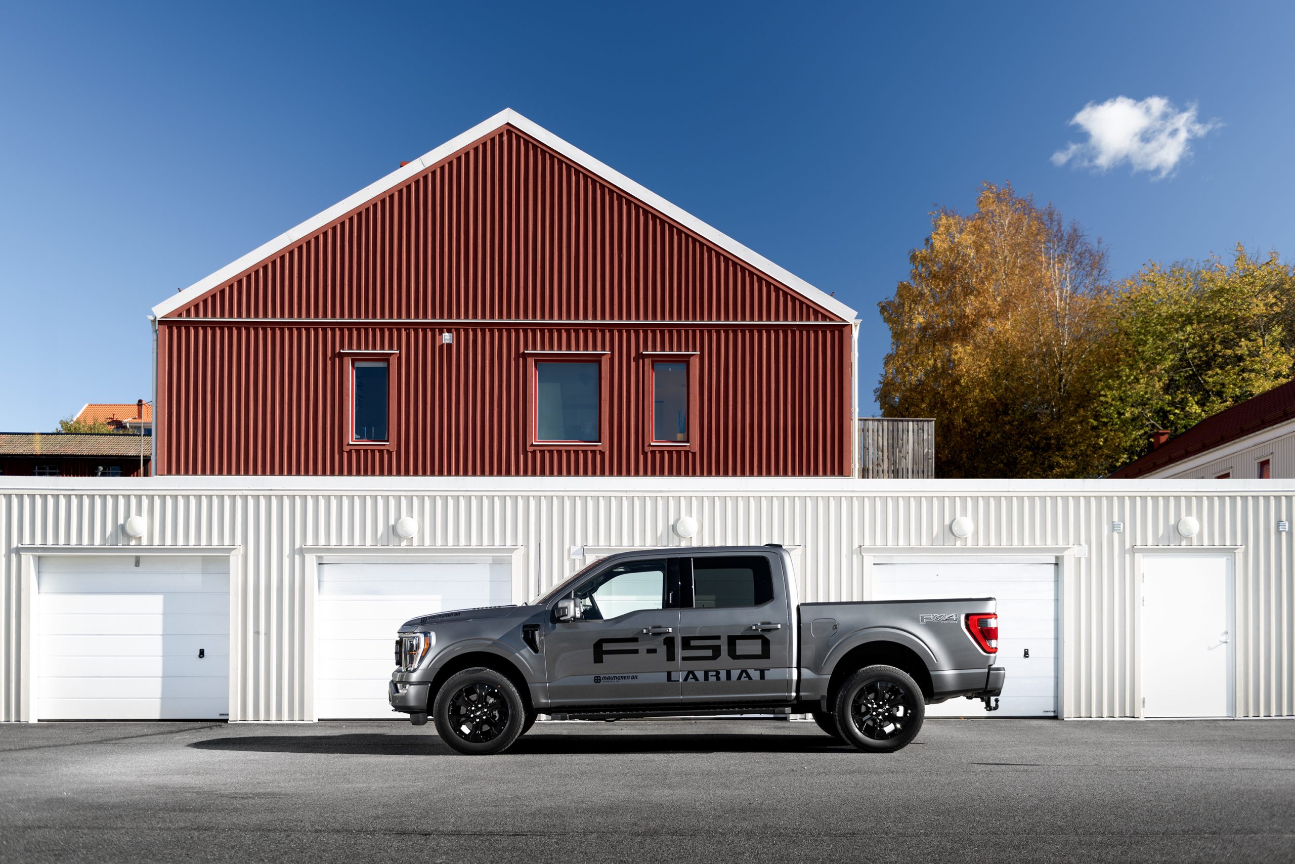 Ford F-150 plåtad av Runbox i Uddevalla