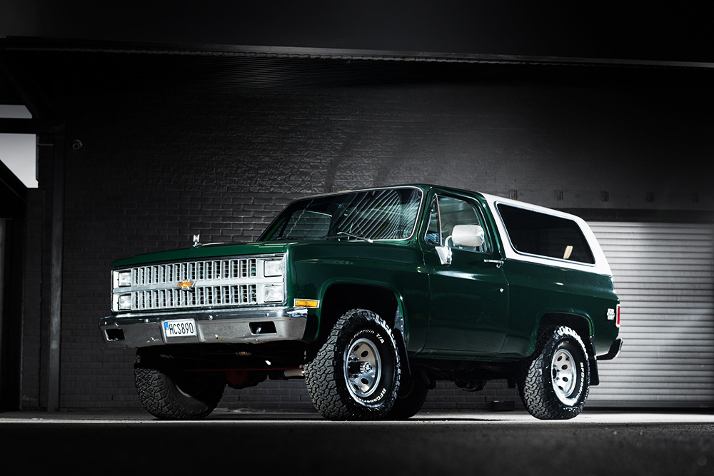 Chevrolet Blazer Silverado – en klassisk SUV med tidlös design och robust prestanda.