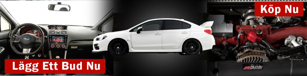 Subaru WRX STi på auktion