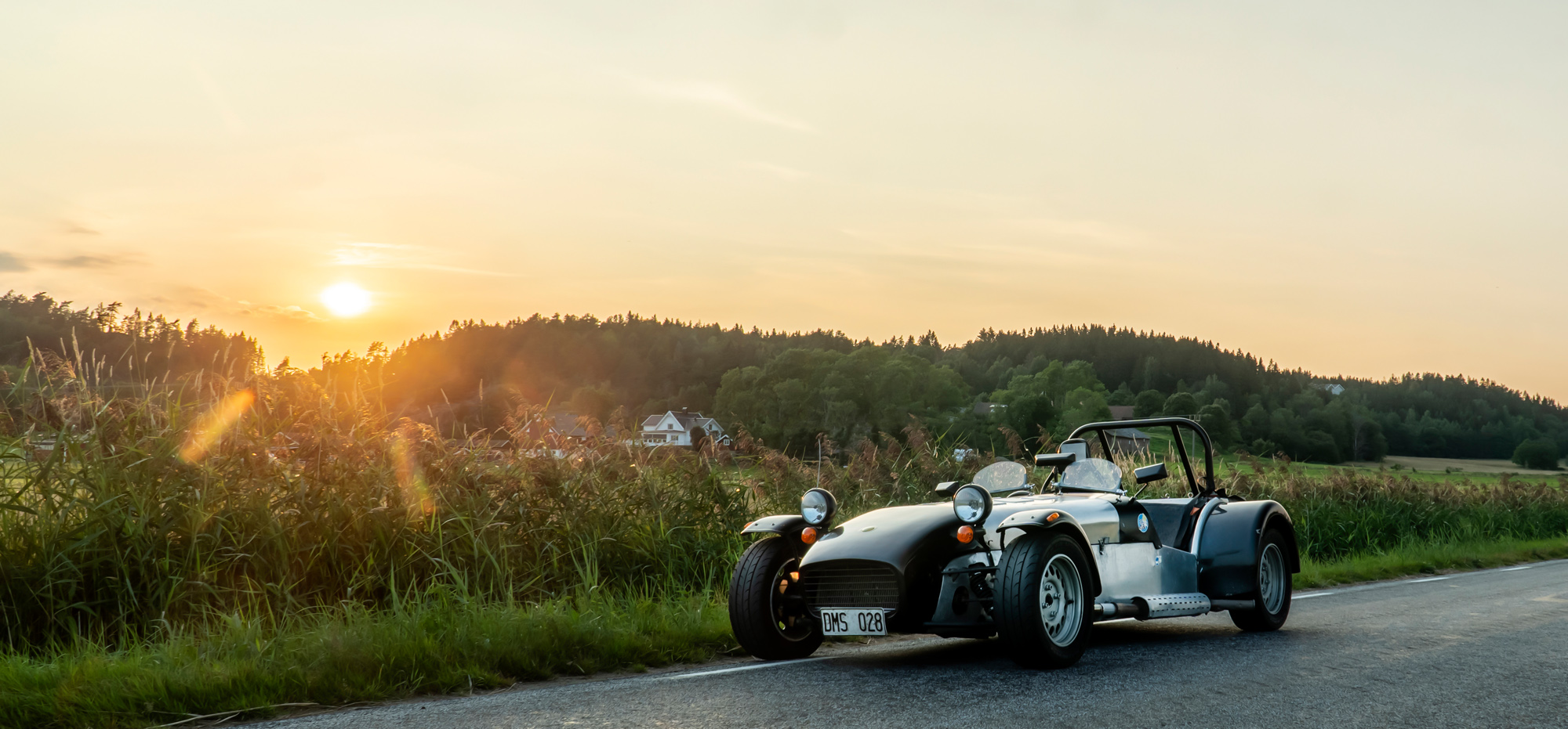 Caterham på fotograferad för auktion