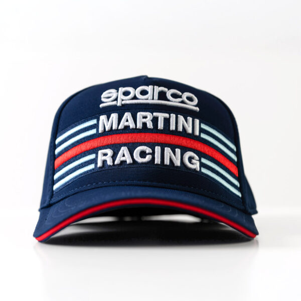 Hat Sparco Martini Racing Blue Red