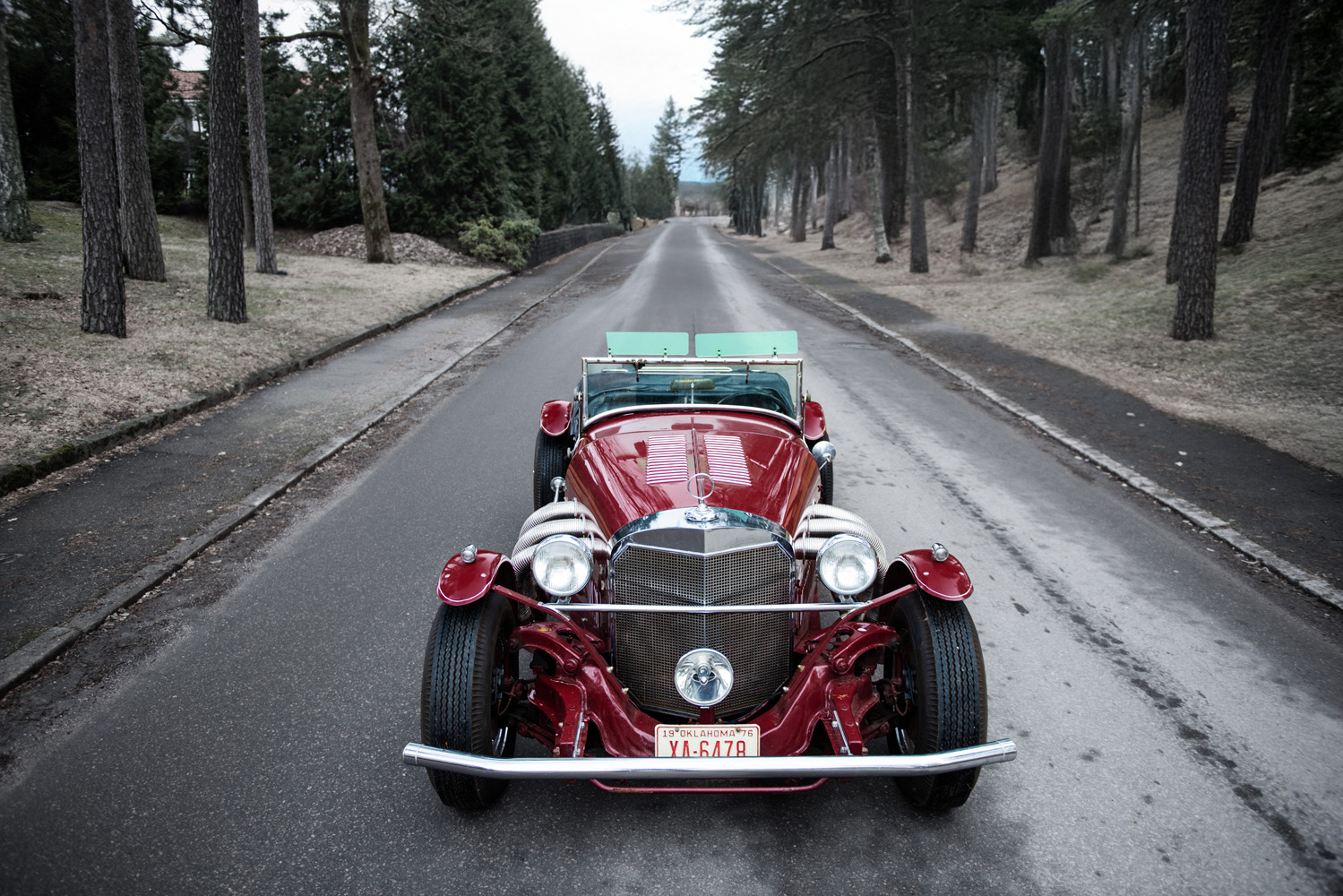 Bild på Excalibur Serie I rakt framifrån